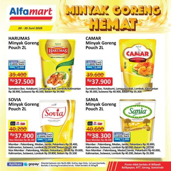 Promo Minyak Goreng Hemat di Alfamart 20-25 Juni 2025