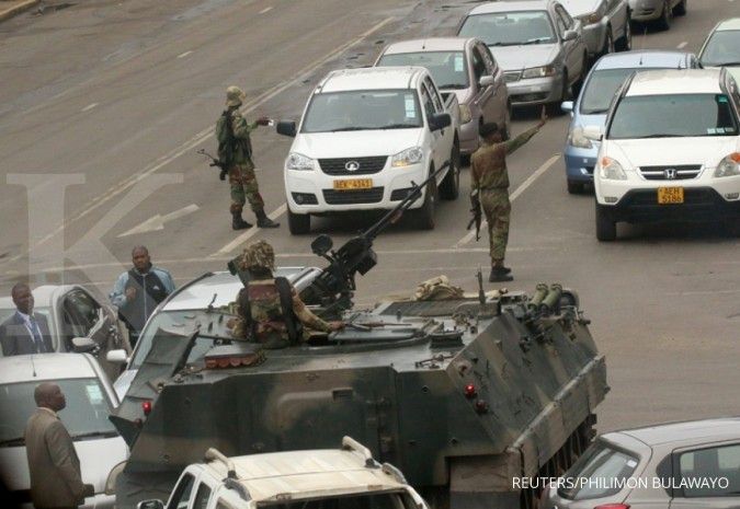 Krisis politik, militer Zimbabwe melakukan kudeta