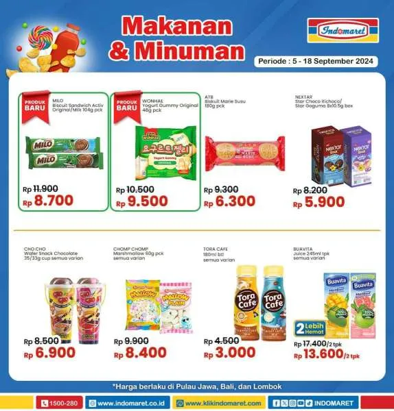 Promo Indomaret Super Hemat Periode 5-18 September 2024