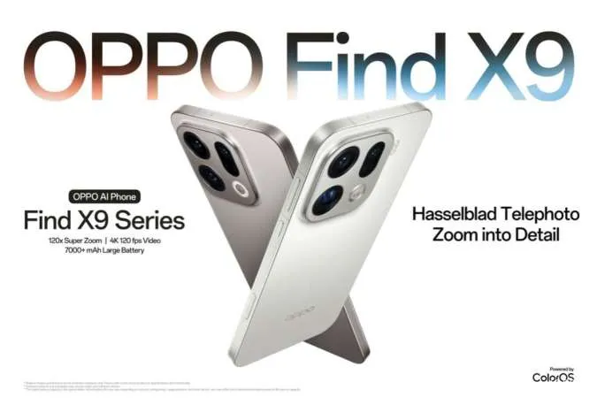 Oppo Find X9 HP Flagship dengan Fitur SGS 5 Star Drop Resistance, Cek di Sini