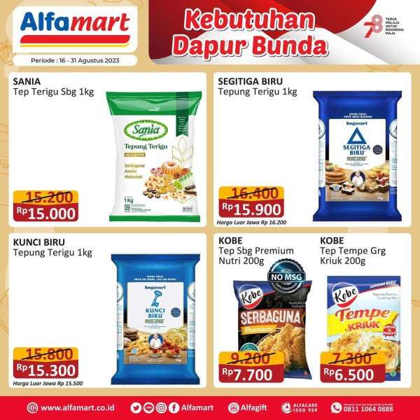 Harga Promo Alfamart Terbaru 16-31 Agustus 2023, Promo Kebutuhan Dapur