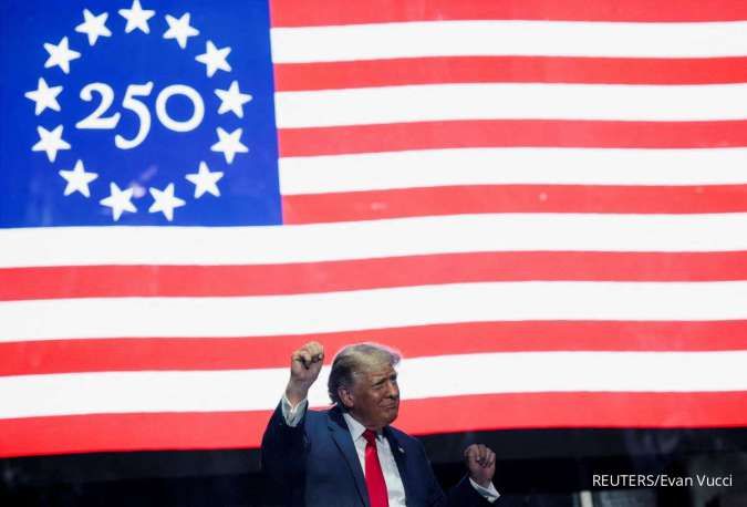 Trump Deklarasikan Amerika Kembali di Perayaan Akbar 250 Tahun Kemerdekaan AS