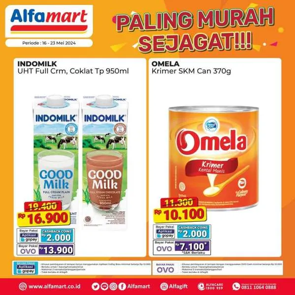 Promo Alfamart Paling Murah Sejagat Periode 16-23 Mei 2024