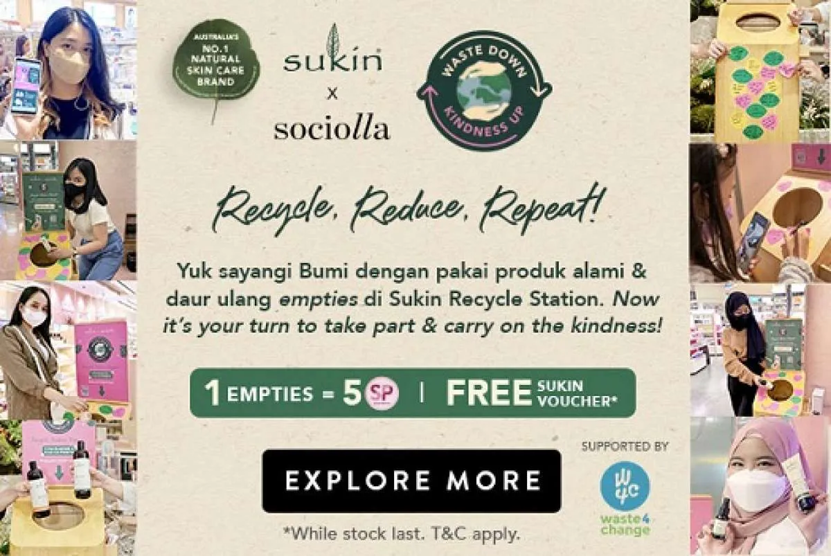 Capai 3,7 Ton Pengumpulan Sampah Kecantikan Dalam 5 Bulan oleh Pelangan Sociolla