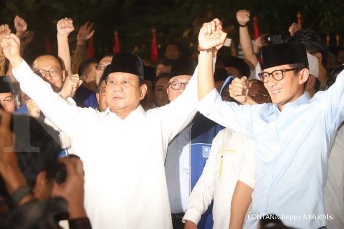 Resmi, Prabowo gandeng Sandiaga Uno melaju ke pilpres 2019