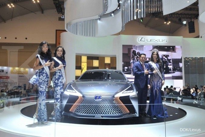 Lexus pamerkan mobil pintar Lexus LS+ Concept di GIIAS 2018