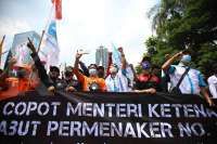 Langgar UU Ketenagakerjaan, KSPI Minta Permenaker 5/2023 Dicabut