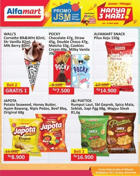 Promo JSM Alfamart Periode 9-11 Mei 2025