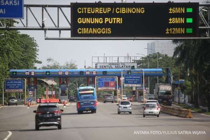 Sistem Bayar Nirsentuh Multi Lane Free Flow Ditargetkan Terpasang Kuartal I-2025