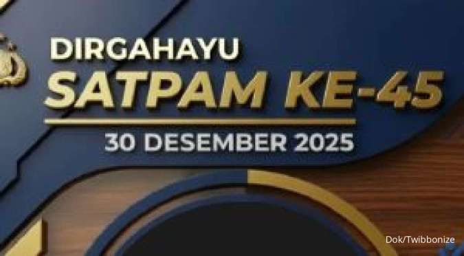 Cek Kumpulan Link Twibbon HUT ke-45 Satpam pada 30 Desember 2025