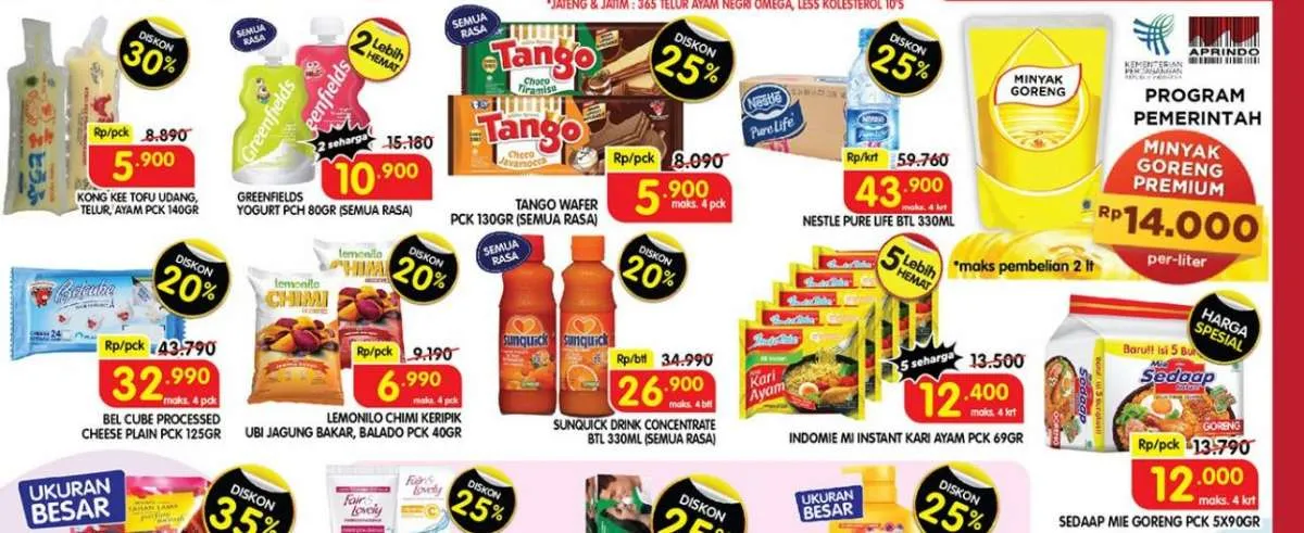 Promo Superindo di Awal Bulan Februari 2022, Diskon Besar untuk Produk Sehari-Hari