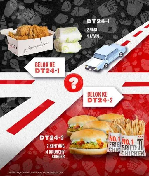 Promo KFC Weekend November 2022, Paket Kombo DT24 Khusus Drive Thru 24 jam