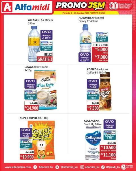 Promo JSM Alfamidi Periode 8-10 Agustus 2025