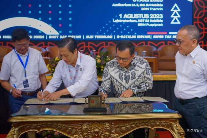 Ciptakan Produk dan Layanan Berkelanjutan, SIG Jalin Kerjasama Riset dengan BRIN