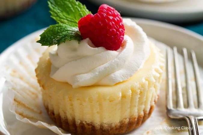Resep Praktis Cheese Cake Mungil Tanpa Oven, Cuma 10 Menit!