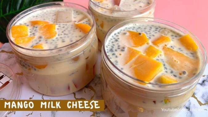 2 Resep Mango Milk Cheese, Dessert Manis Istimewa yang Menyegarkan