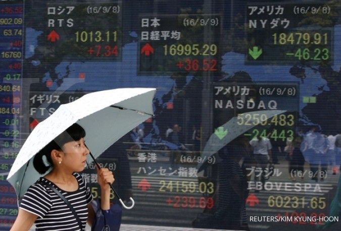 Wajah bursa Asia beragam, Nikkei kena aksi jual