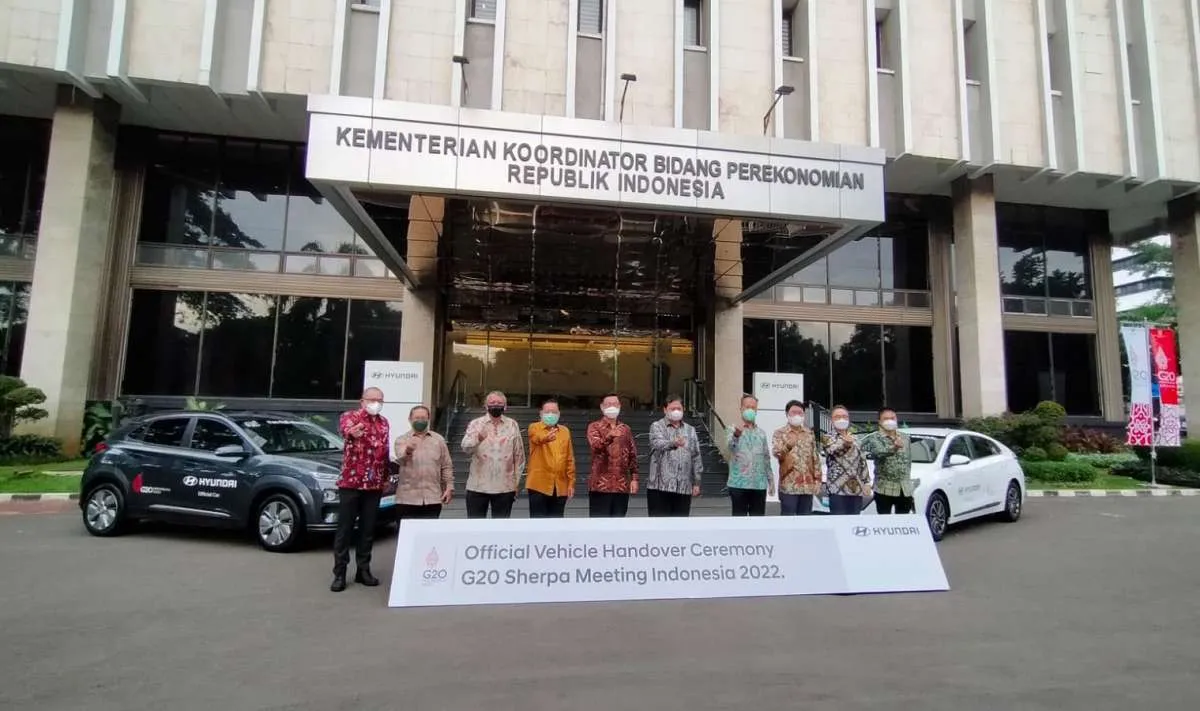 Hyundai serah terima 40 mobil listrik untuk pertemuan delegasi G20