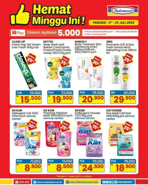 Promo Indomaret 17-23 Juli 2025 Hemat Minggu Ini
