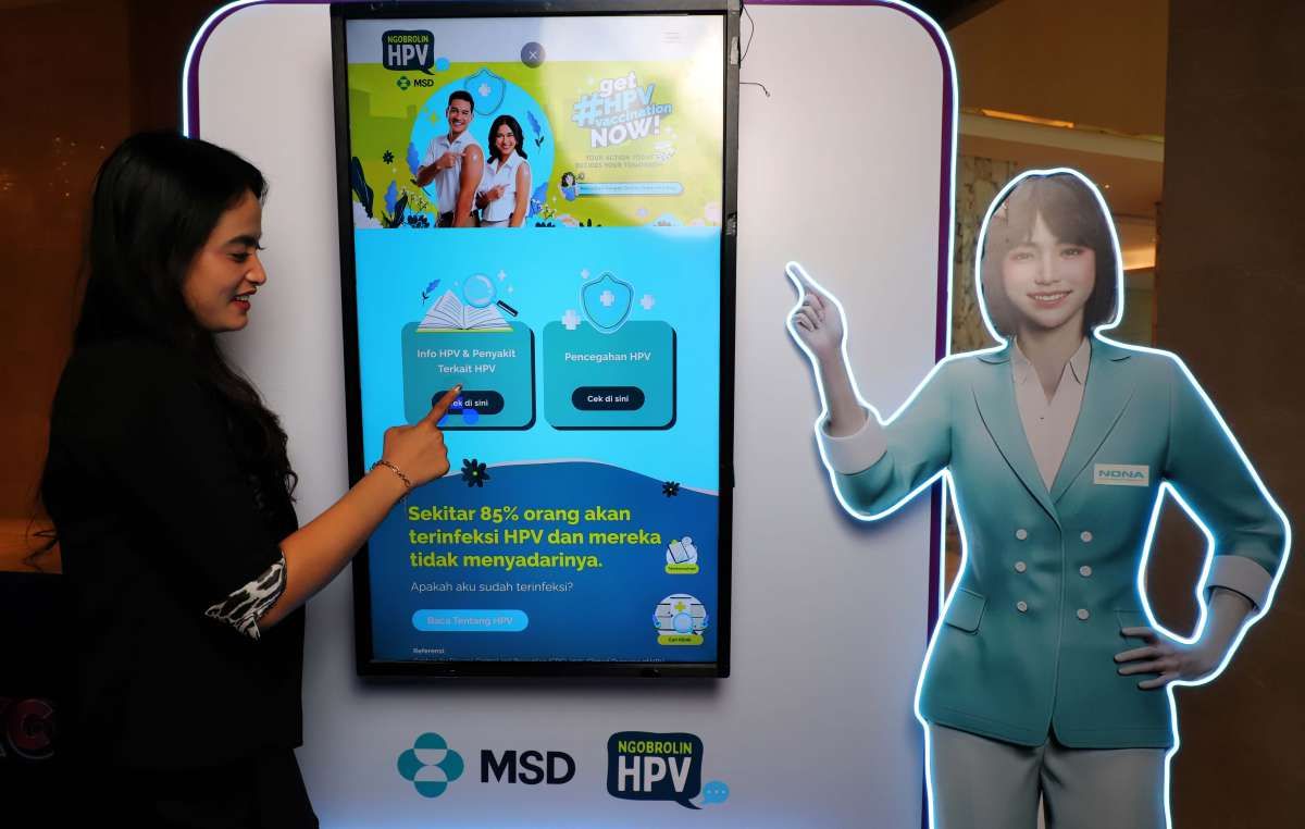 Merck Sharp & Dohme (MSD) Indonesia Perkenalkan Chatbot Edukasi HPV dan Vaksinasi