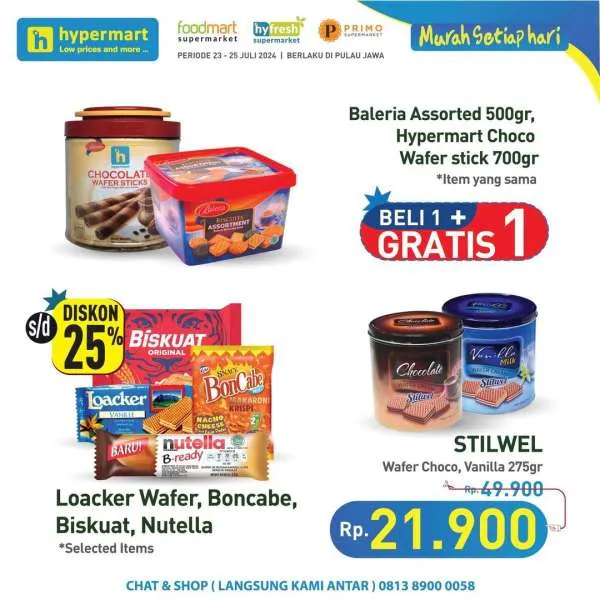 Promo Hypermart Hyper Diskon Weekday Periode 23-25 Juli 2024