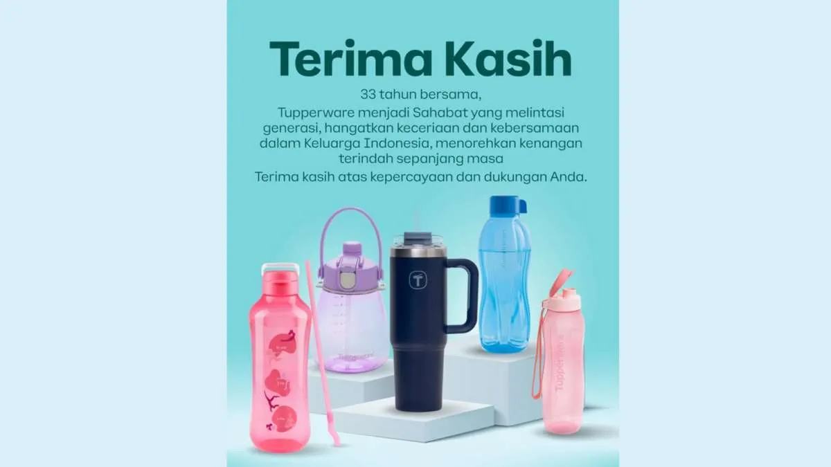 Tupperware Resmi Tutup Operasional di Indonesia Setelah 33 Tahun