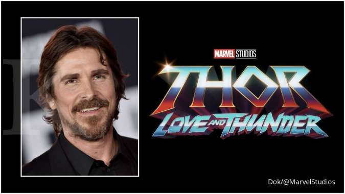 Christian Bale sebagai villain di film Thor: Love and Thunder