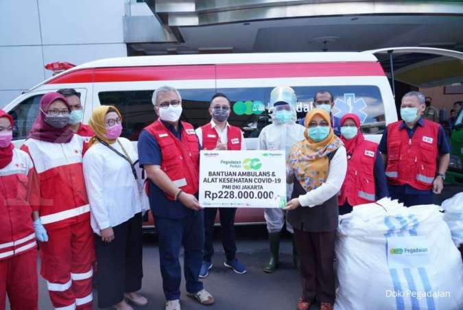Perangi corona, Pegadaian beri bantuan ambulans dan peralatan medis ke PMI Jakarta