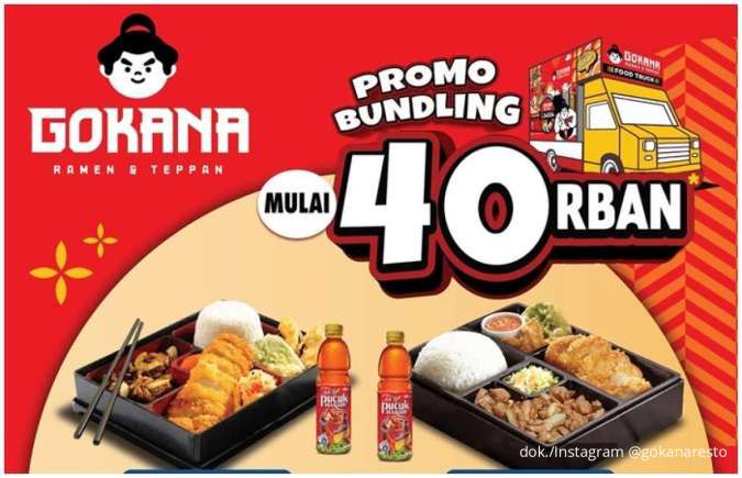 Promo Bundling Gokana 9 Juni-4 Agustus, Sedia 4 Paket Spesial Mulai Rp 40.000-an