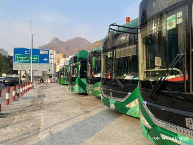 Layanan Transportasi Hotel-Masjidil Haram Makkah Siap Beroperasi Gratis 24 Jam