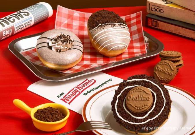 Krispy Kreme Hadirkan Menu Donat dan Minuman Ovaltine, Berakhir di Akhir Juni