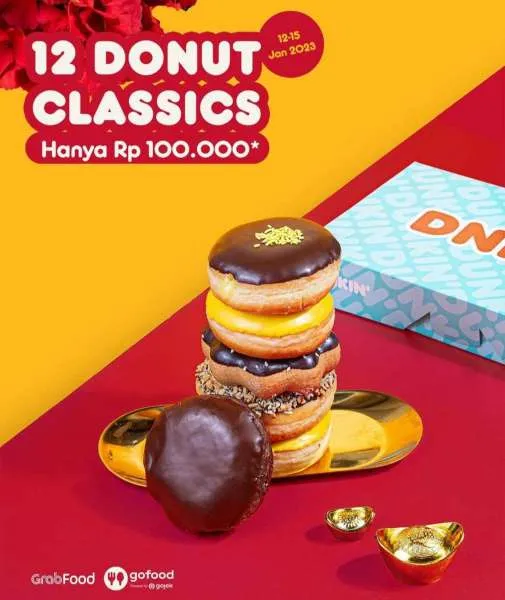 Promo Dunkin Spesial Weekend 12-15 Januari 2023