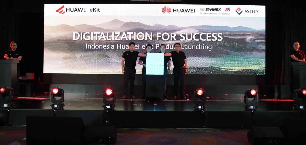 Huawei Tunjuk Synnex Metrodata Indonesia&ECS IndoJaya Jadi Distributor Huawei Runrate