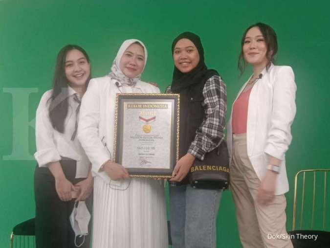 Skin Theory raih piagam MURI sebagai skincare 5-in-1 pertama di Indonesia