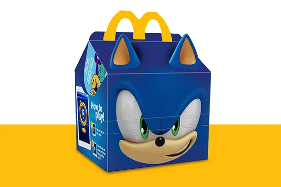 McD Happy Meal Sonic The Hedgehog