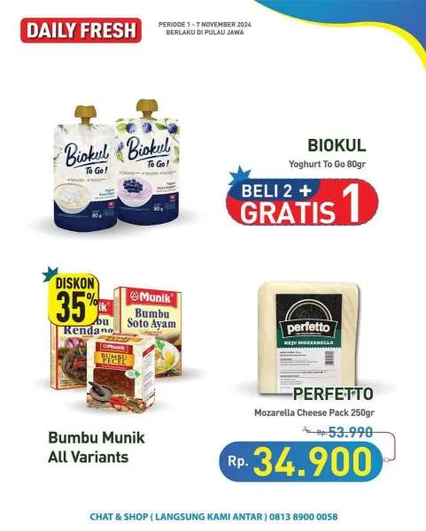 Promo JSM Hypermart Hyper Diskon Weekend Periode 1-4 November 2024