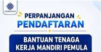 Kemnaker Perpanjang Pendaftaran TKM Pemula 2026, Cek Syarat Lengkapnya