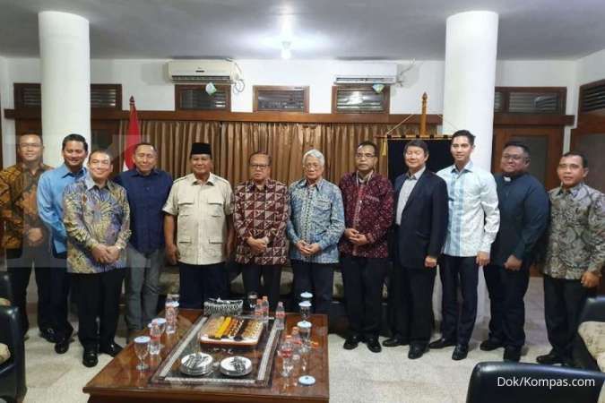Prabowo temui Uskup Agung Jakarta Mgr Ignatius Suharyo​