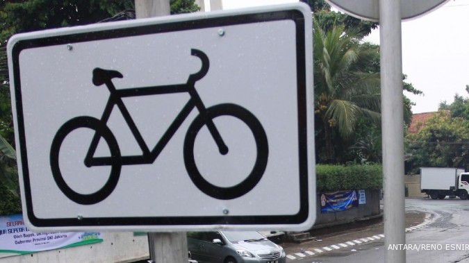 Pemprov DKI Jakarta akan buat 30 jalur sepeda