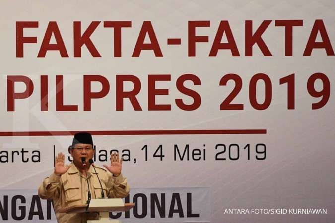 Bamsoet: Prabowo tolak hasil pemilu 2019, artinya tolak hasil pilpres dan pileg