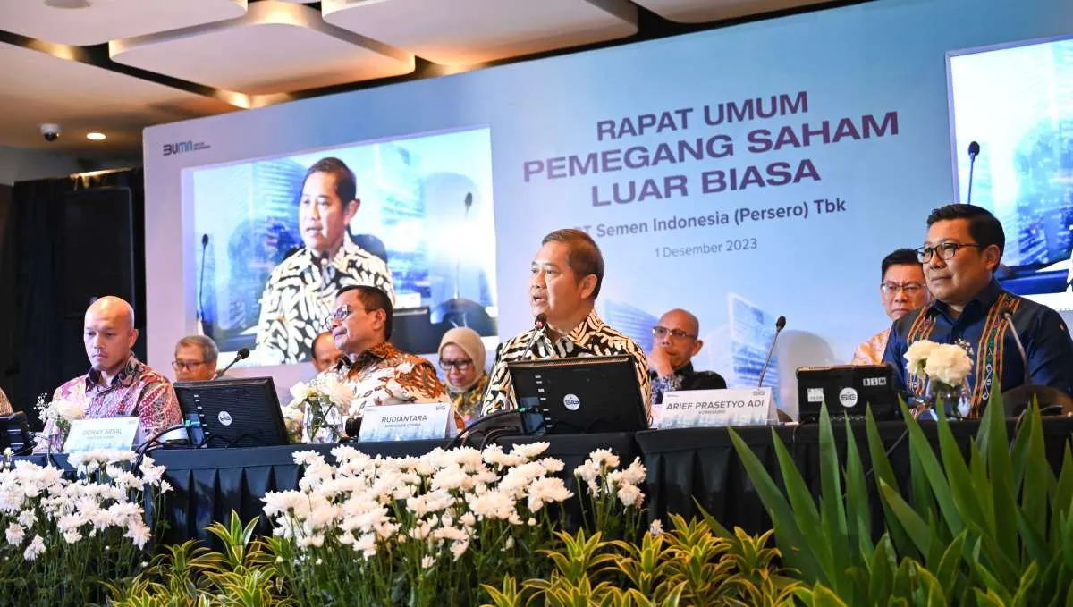 Gelar RUPSLB, Budi Waseso diangkat Sebagai Komisaris Utama SIG