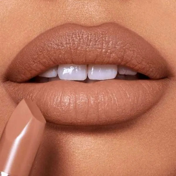 Lipstick nude brown