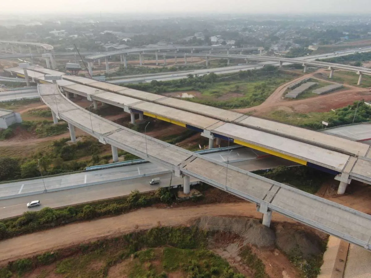 WIKA Kebut Pembangunan Tol Jakarta-Cikampek II Selatan Paket 2A, Progres Sudah 85,20%