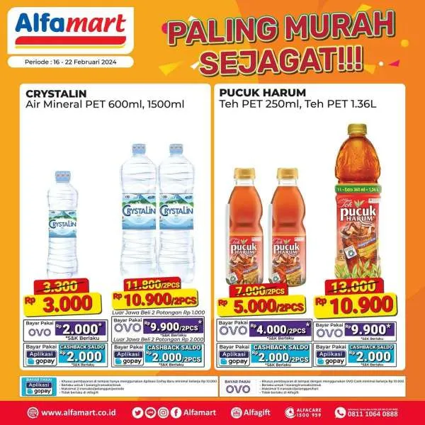 Promo Alfamart Paling Murah Sejagat Periode 16-22 Februari 2024