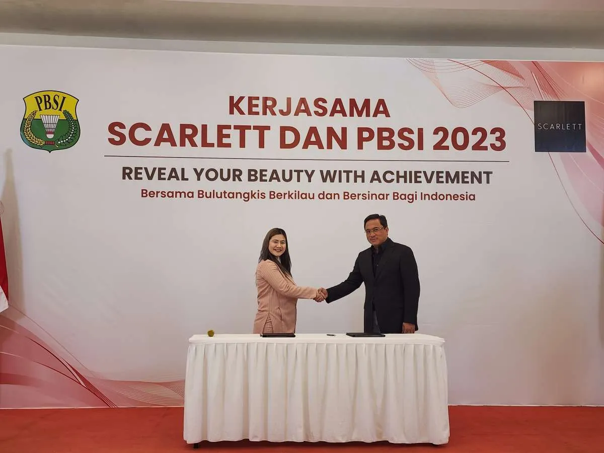 Scarlett Bermitra dengan PBSI di 2023, Lanjutkan Dukung Prestasi Atlet Bulutangkis