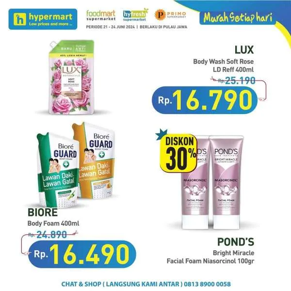 Promo JSM Hypermart Hyper Diskon Weekend Periode 21-24 Juni 2024