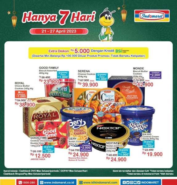 Promo Indomaret Hanya 7 Hari Periode 21-27 April 2023