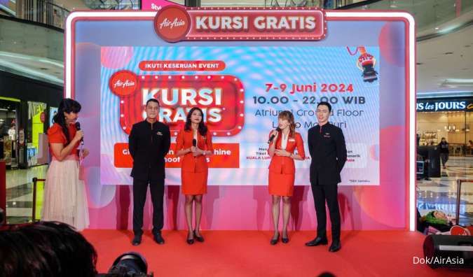 AirAsia Bagi-Bagi Kursi Gratis ke Rute Ini, Tertarik?