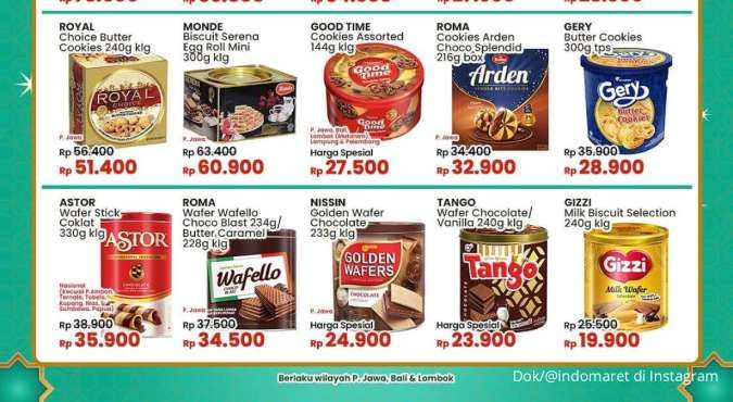 Promo Indomaret Sambut Ramadan 2025, Monde & Good Time Harga Spesial Berakhir Besok