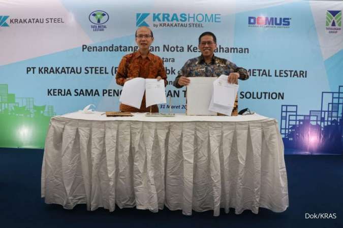 Krakatau Steel (KRAS) Kembangkan Produk Hunian Konstruksi Baja Siap Pasang